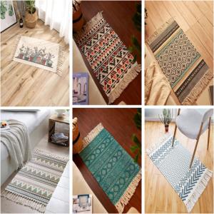 Cotton Printed Rug W