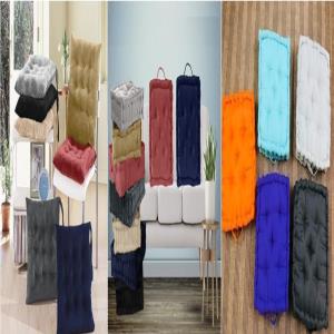 Poly & Velvet Seat Cushions Stock