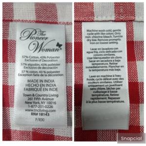 100% Cotton 3 PC Cur