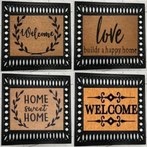 Coir & Rubber Door Mats 1x40HQ Stock