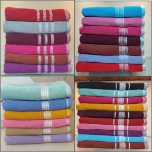 Terry Bath, Hand & Face Towel Stock