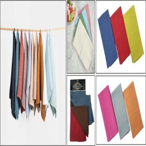 100% Cotton Waffle Kitchen Towel Set Of 3 Stock