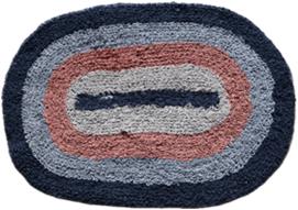 Oval Tuffted Bathmat