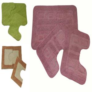 3 Pcs Bathmat Stock