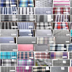 Mercerized Cotton shirting fabric Stock