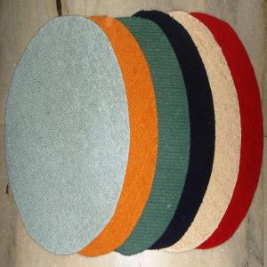 Latex backed Round Loop Bathmat Stock