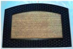 ws-139 COIR BRUSH RUBBER GRILL MAT STOCK