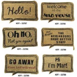 shaped Printed Coir Mat Stock