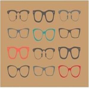 Glasses PVC Coir mat Stock