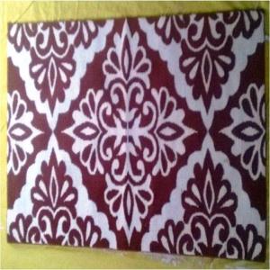 Jacquard Latex backed  Bathmat Stock