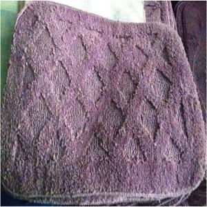 Designer Micro Cotton rubber backed  bathmat Stock