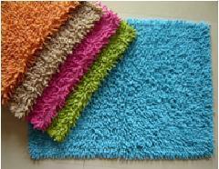 CHENNILE SHAGGY BATHMATS