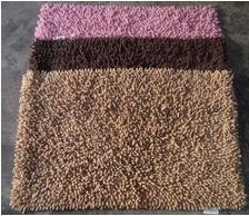 Chenille shaggy bath