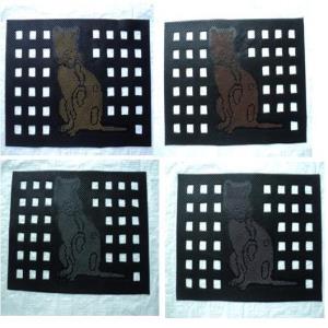 Rubber pin mat