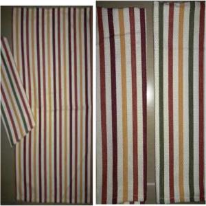 Multi Stripe Kitchen Towel Stock