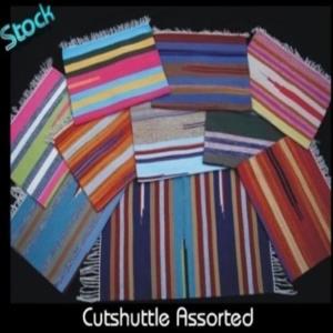 Cut Shuttle Cotton Rug 