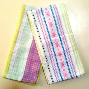 Dobby Tea Towel Set Stock