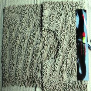 2 pc set Chenille Shaggy Bathmats Stock