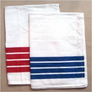 White Waffle Stripe Stock