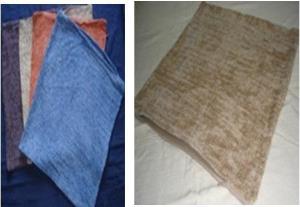 Rayon chenille cushi