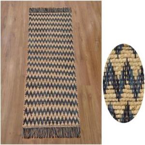 Cotton & Jute Chevron  rug stock