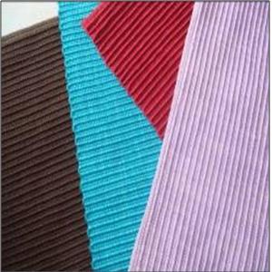 POLYESTER RIBBED RUG