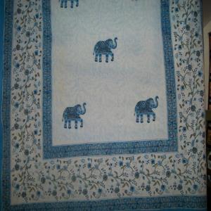 Hand Block Printed Bed Sheet